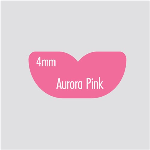Briteguard Mouthguard 4mm Aurora Pink125mm Round