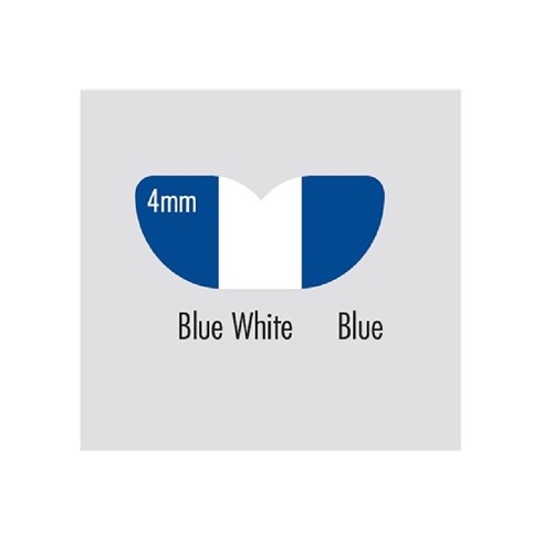 BRITEGUARD Mouthguard 4mm North Melbourne 127mm Square