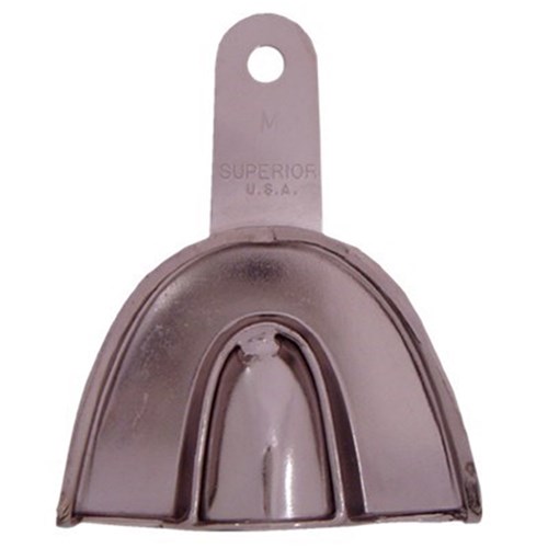 Stainless Steel Impression Tray Regular Upper Medium