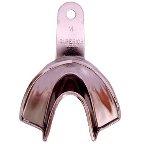 Stainless Steel Impression Tray Regular Lower Medium