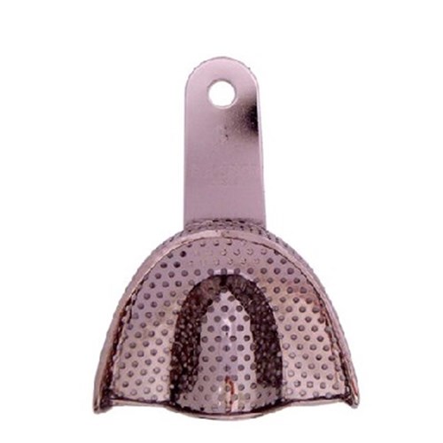 Stainless Steel Impression Tray Perf Pedo Upper Small