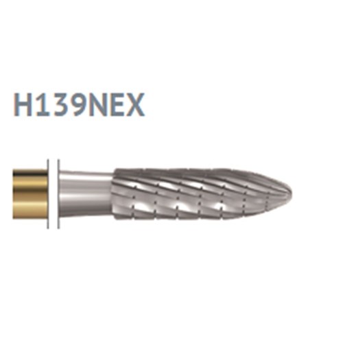 Tungsten Carbide Bur KOMET Cutter HP #H139NEX-023 x 1