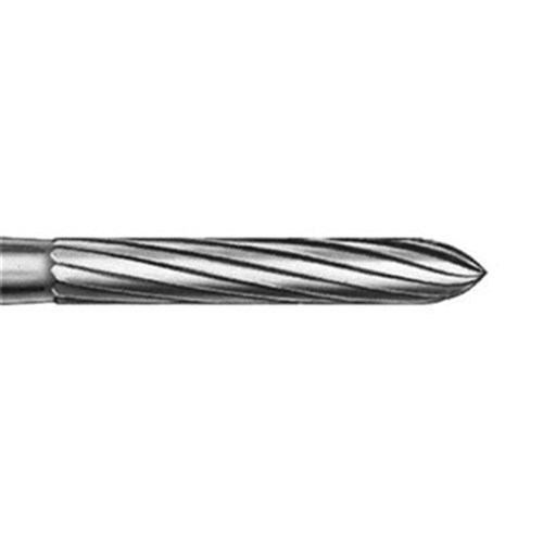 Komet Tungsten Carbide Bur - H282-010 - Torpedo - High Speed, Friction Grip (FG), 5-Pack