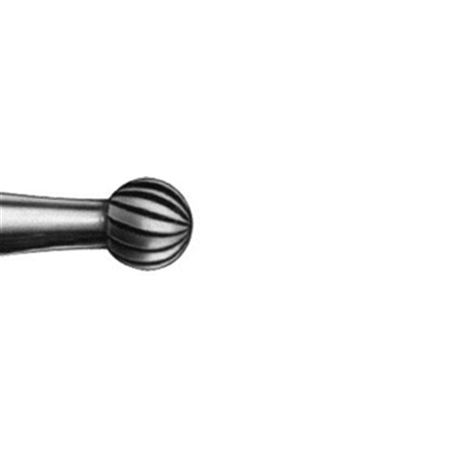 Komet Tungsten Carbide Bur - H41-023 - Finisher - Round - Straight (HP), 5-Pack