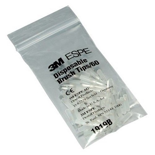 3M Brush Tip Disposable, 60-Pack