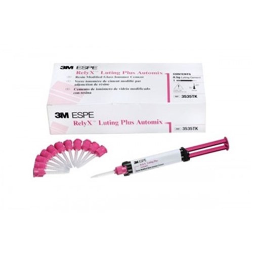 3M RelyX LP - Automix Resin - Trial Kit - 8.5g Automix Syringe, 1-Pack and 12 Mixing Tips