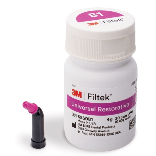 3M Filtek Universal Restorative - Shade B1 - 0.2g Capsule, 20-Pack