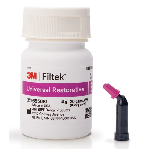 3M Filtek Universal Restorative - Shade B1 - 0.2g Capsule, 20-Pack