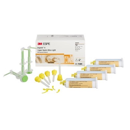 3M Imprint 4 - Garant - Super Quick UltraLight - 50ml Cartridge, 4-Pack and 5 tips and Syringes