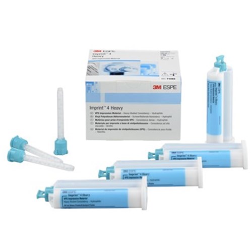 3M Imprint 4 - Garant Refill - Heavy - 50ml Cartridge, 4-Pack and 5 tips and Syringes