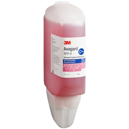 3M Avagard Surgical Hand Scrub - 4% Chlorhexidine - 1.5lt Bottle