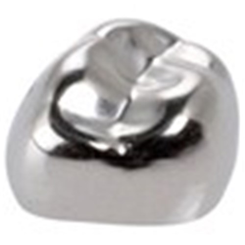 3M Crown Form NiChro - Stainless Steel 2nd Molar Crowns - ELR4, 2-Pack