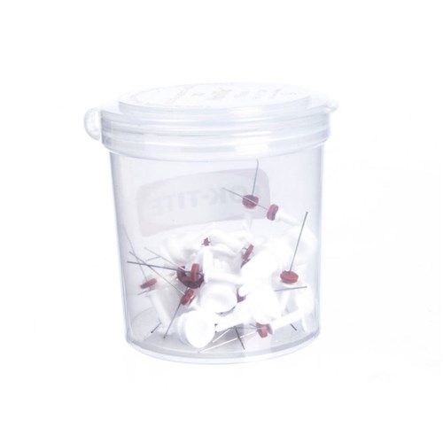 Ultradent NaviTip - 30 Gauge - 17mm - White, 20-Pack