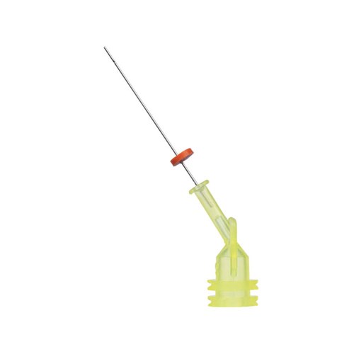 Ultradent NaviTip - 29 Gauge - 21mm - Single Sideport Tip - Yellow, 20-Pack