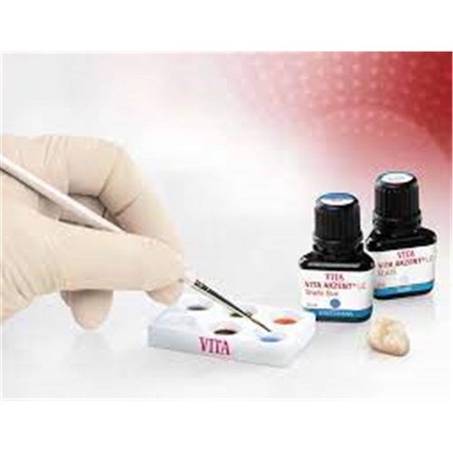 Vita AKZENT LC - EFFECT STAINS - Shade Dark-Red - 2.5ml