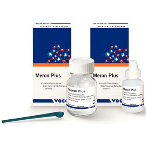 Meron Plus Powder 15g bottle Glass Ionomer Luting Cement