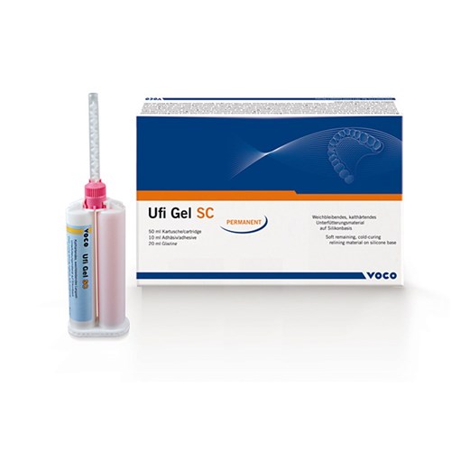 Voco Ufi Gel SC - 50ml Cartridge and Mixing Tips