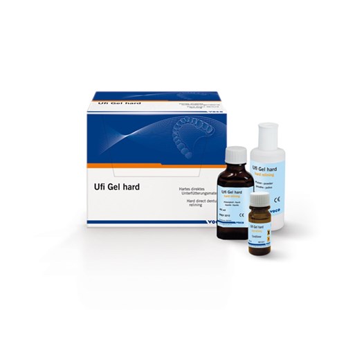 Voco Ufi Gel Hard - Full Kit - 60g Powder, 40ml Liquid and 20ml Conditioner