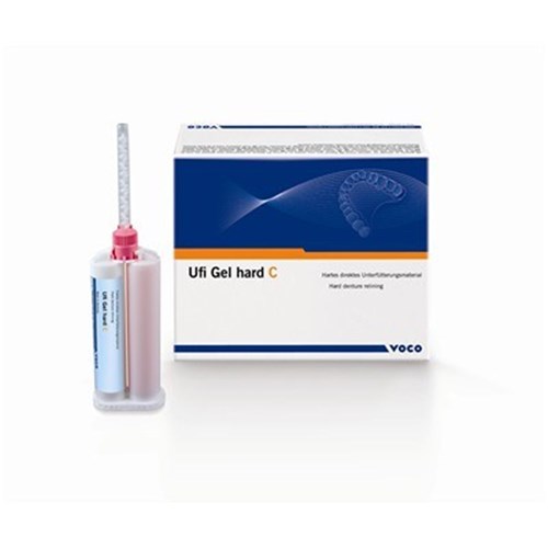 Voco Ufi Gel Hard C - Kit - 80g Cartridge, 10ml Adhesive and Mix Tips