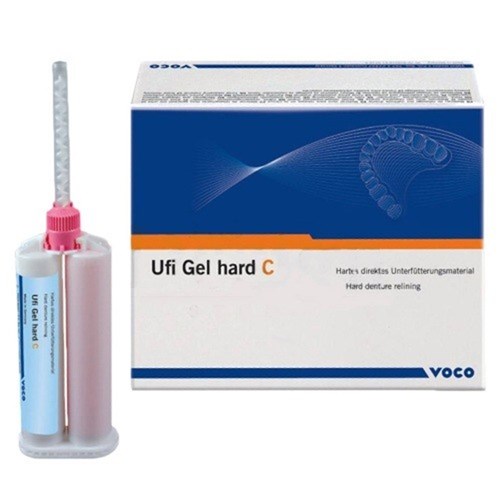 Voco Ufi Gel Hard C - Refill - 80g Cartrige and Mixing Tips