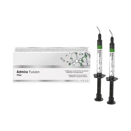 Voco Admira Fusion Flow - Flowable Nano-ORMOCER direct Restorative - Shade B1 - 2g Syringe, 2-Pack