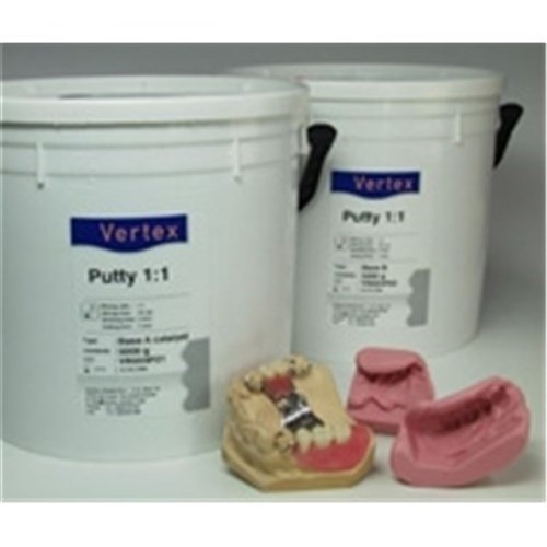 VERTEX Putty 1 to 1 Shore A of 85 2 x 5kg  A plus B
