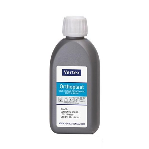 Vertex Orthoplast Liquid - Turquoise, 250ml Bottle