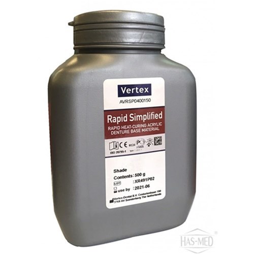 Vertex Rapid Simplified Powder - Shade 7 - Blue Pink Veined - 500g