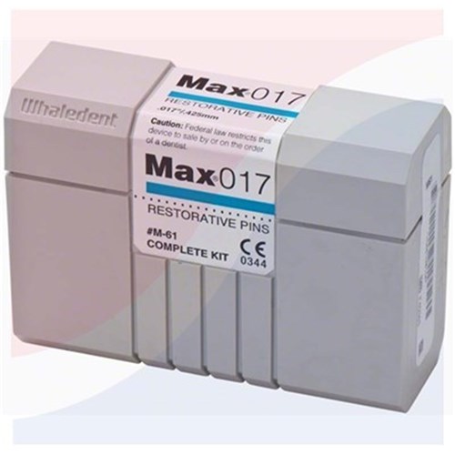 MAX Pin Complete Kit .425mm Blue Titanium Pack of 25