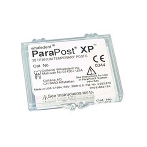 ParaPost XP Titanium Temporary Size 4.5 Blue Pk 20