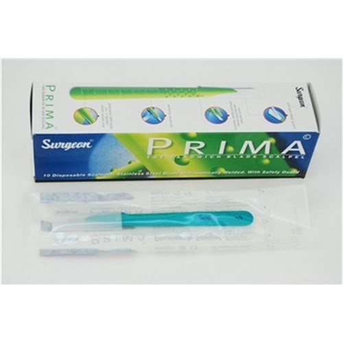 PRIMA Disposable Scalpel #15 Box of 10