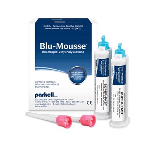 BLU MOUSSE AC Super Fast 50ml x 2 cartridges