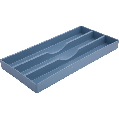 Cabinet Tray for Finishing Strips size 18 Blue