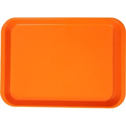 B LOK Tray Flat Neon Orange 33.97 x 24.45 x 2.22cm