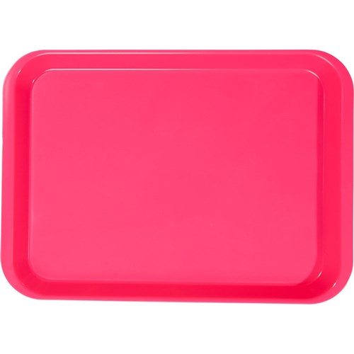 B LOK Tray Flat Neon Pink 33.97 x 24.45 x 2.22cm