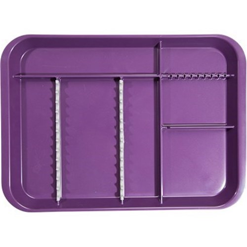 B LOK Tray Divided Plum 33.97 x 24.45 x 2.22cm