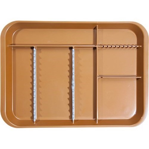 B LOK Tray Divided Copper 33.97 x 24.45 x 2.22cm