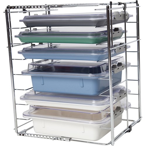 Multi-Mod Rack 8 Place Holds 8 Trays or 4 Tubs