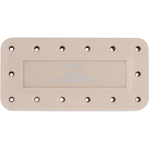 Zirc Magnetic Bur Block - Large - 14 Holes - Beige