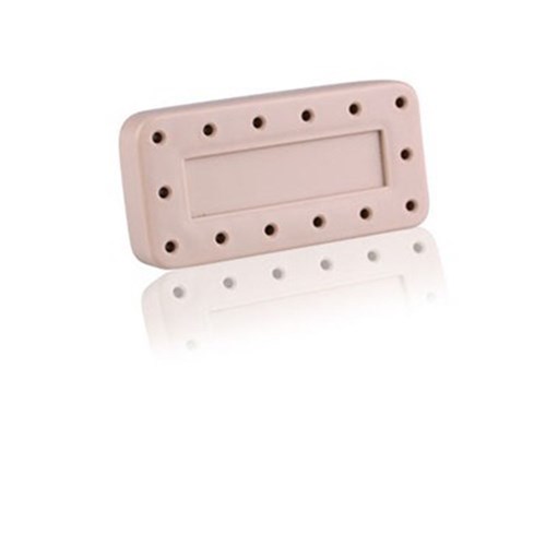 Zirc Magnetic Bur Block - Large - 14 Holes - Beige