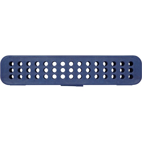 STERI CONTAINER Standard Blue Midnight 20.6 x 5.1 x 3.8cm