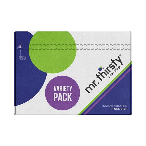 MrThirsty Variety Pack 16mm 10Sml 10Med 10Lar single use