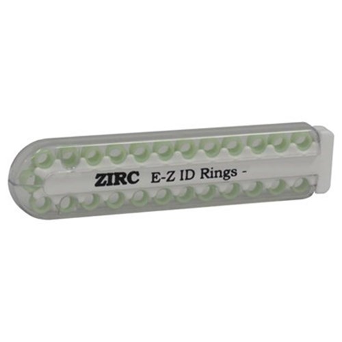 E Z ID Rings for Instruments Large Neon Green 6.35mm Pk 25