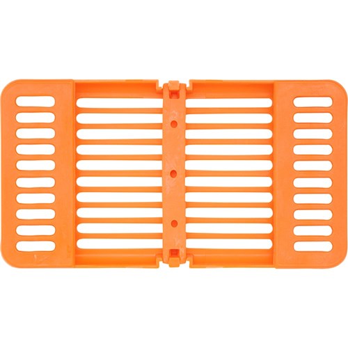 Zirc Compact Cassette - Neon Orange - 18.10 x 9.84 x 1.59cm