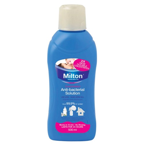 MILTON Solution 2% concentrate Bottle 500ml