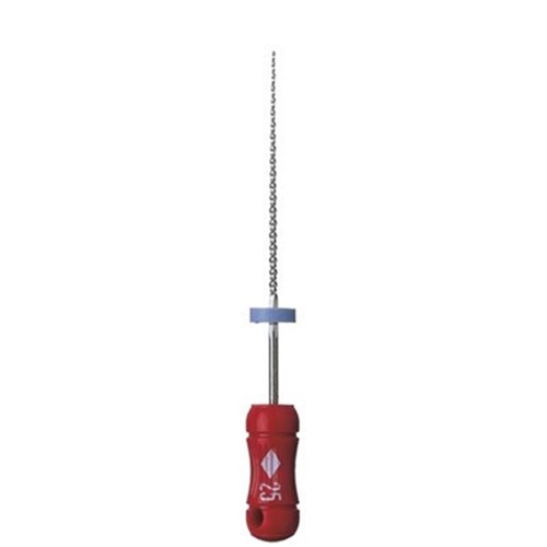 Kerr K FLEX File - 25mm - Size 25 - Red, 6-Pack